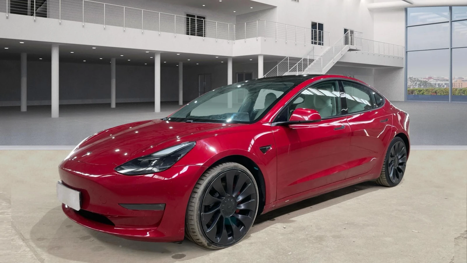 Tesla Model 3 Performance 80.7 kWh 87.4% SoH, снимка 2 - Автомобили и джипове - 55903054