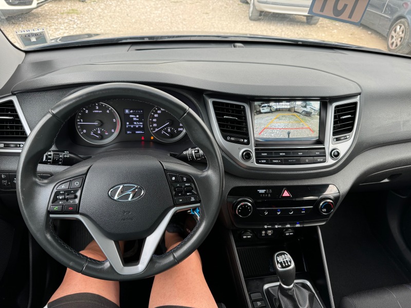 Hyundai Tucson 1.7CRDI-NAVI-KAMERA-LED, снимка 12 - Автомобили и джипове - 45979589