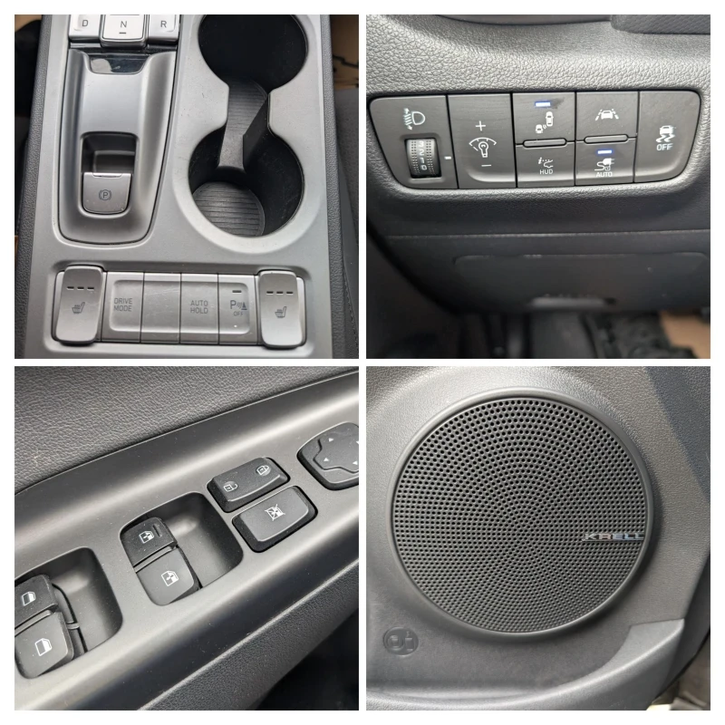 Hyundai Kona 64kWh* Дистроник* Подгрев* 100% SOH, снимка 14 - Автомобили и джипове - 52971594