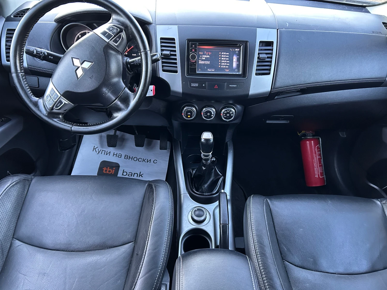 Mitsubishi Outlander 2.2DI-D 4x4 КОЖА DVD КАМЕРА Е5, снимка 8 - Автомобили и джипове - 56227067
