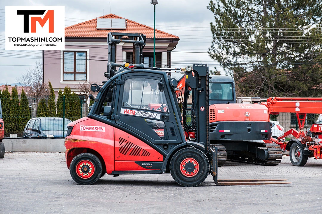 Мотокар Linde H50D-01, снимка 3 - Индустриална техника - 53111011