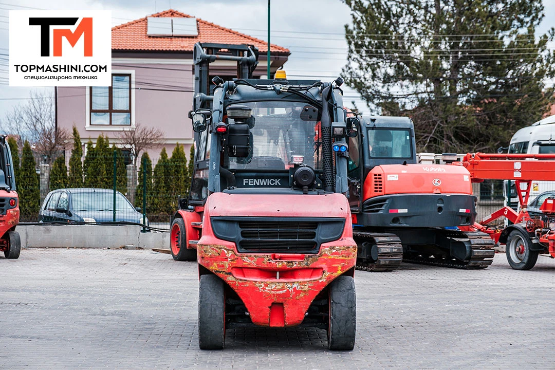 Мотокар Linde H50D-01, снимка 4 - Индустриална техника - 53111011
