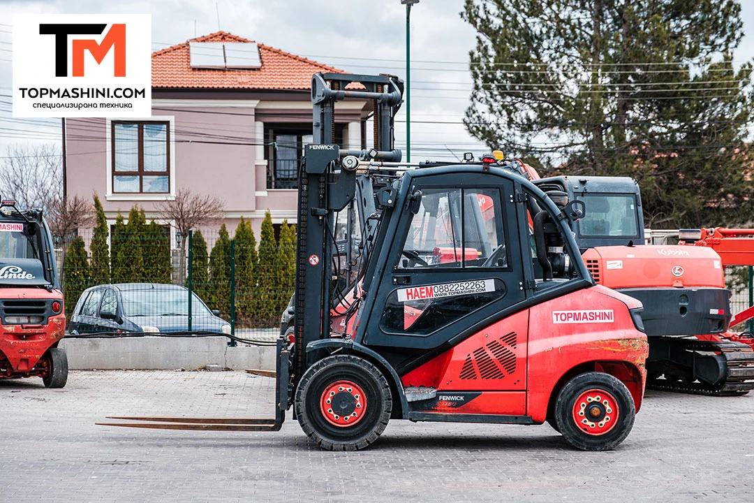 Мотокар Linde H50D-01, снимка 5 - Индустриална техника - 53111011