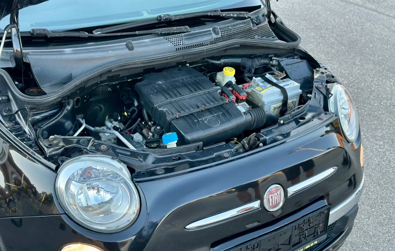 Fiat 500 1.2i 69к.с* Кабрио* , снимка 17 - Автомобили и джипове - 52584581