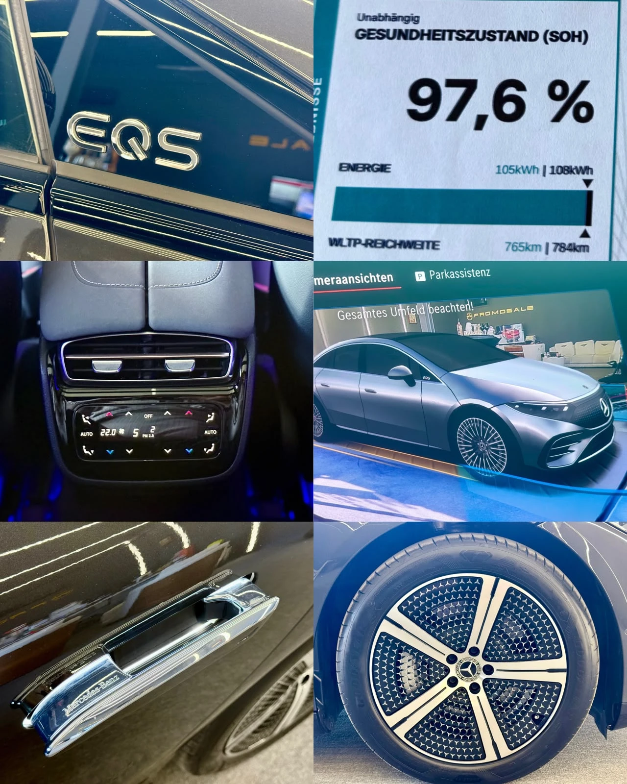 Mercedes-Benz EQS 450+ Night* Full* Hyperscreen* ЛИЗИНГ, снимка 17 - Автомобили и джипове - 56740902