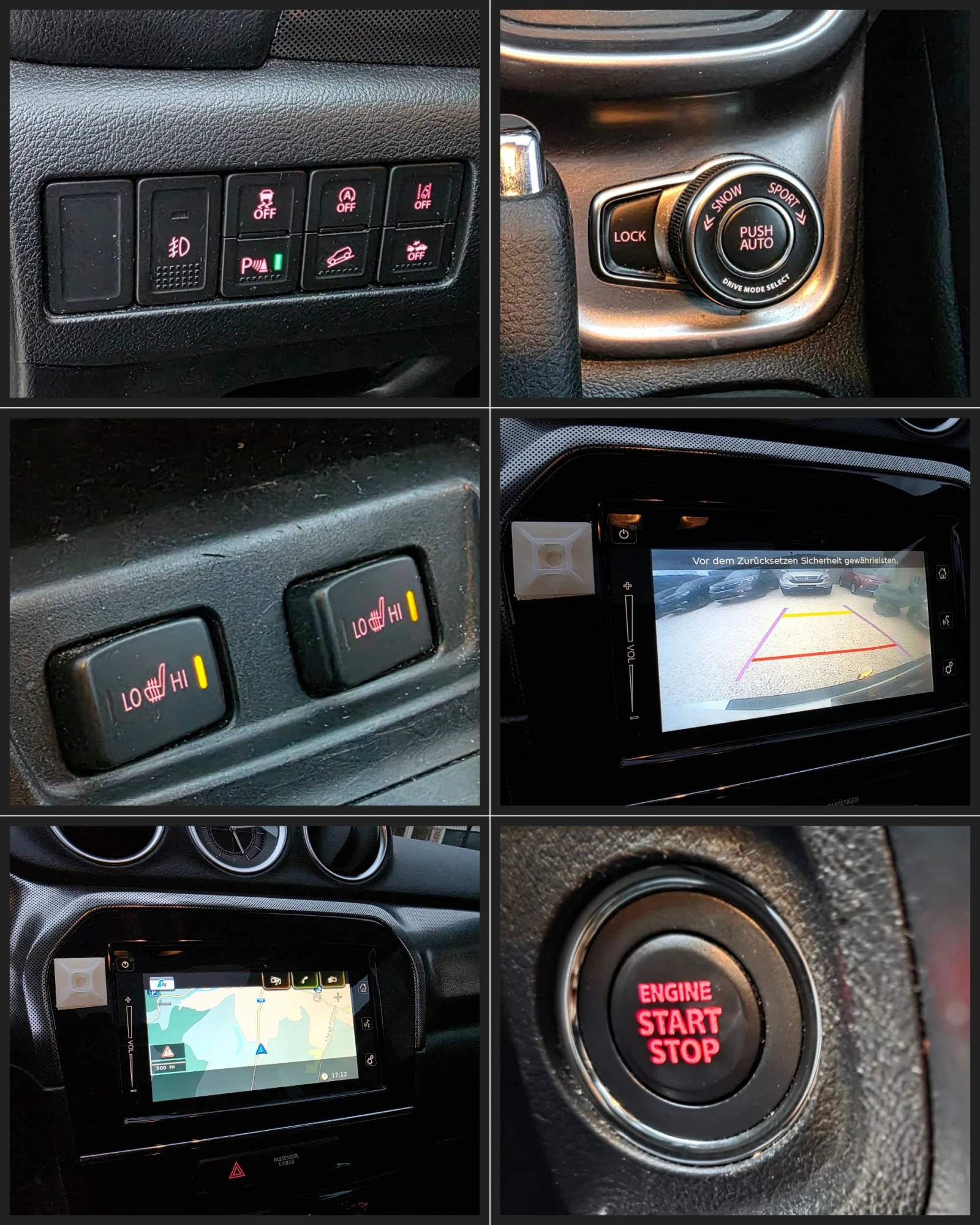 Suzuki Vitara FULL SERVICE IN SUZUKI ALLGRIP 4х4 Keyless Go , снимка 12 - Автомобили и джипове - 53940056