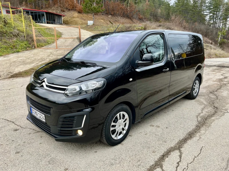 Citroen Jumpy 2.0* 150к.с * 9 МЕСТА* КЛИМА * , снимка 1 - Бусове и автобуси - 48326258