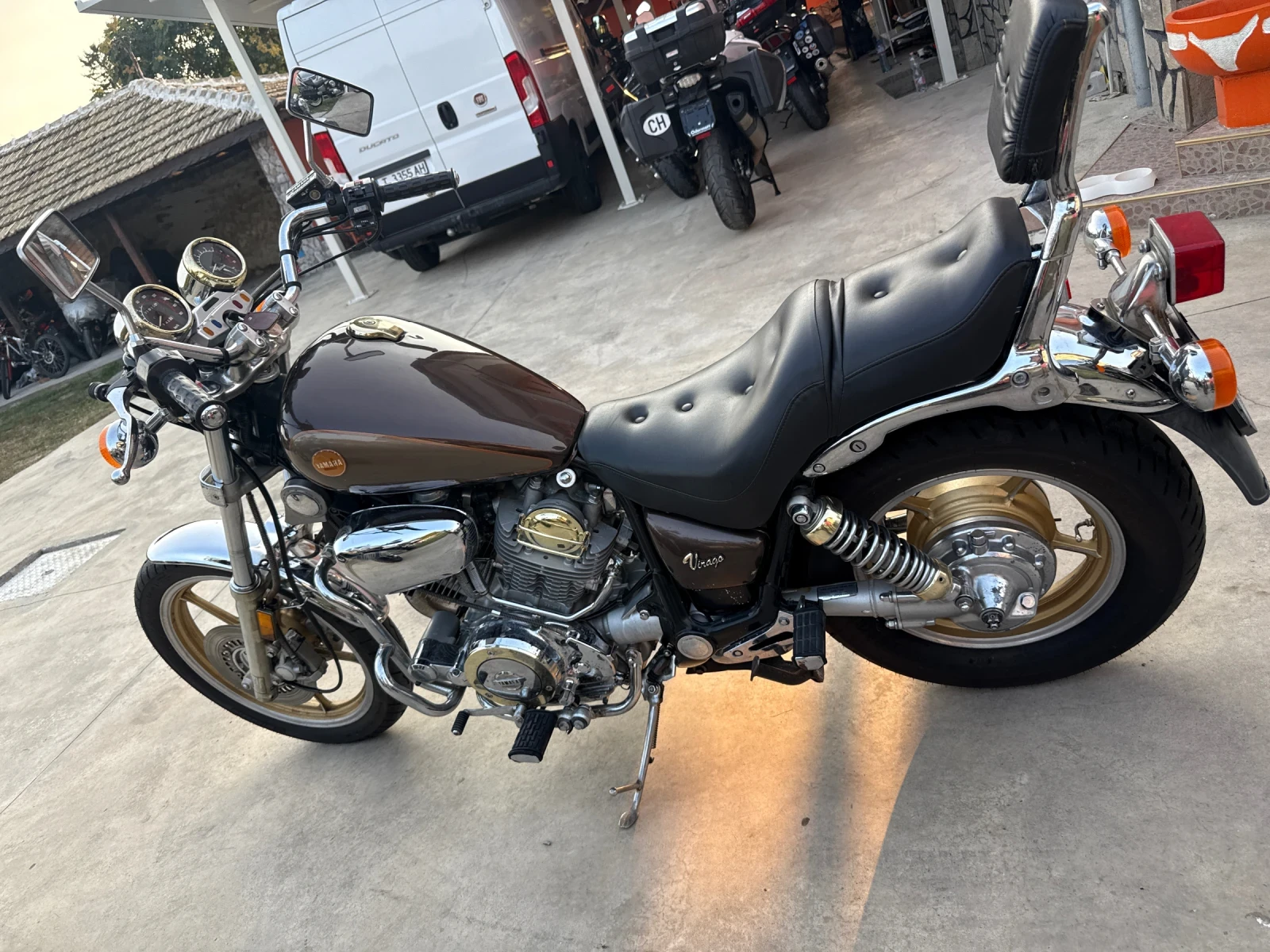 Yamaha Virago 1000, снимка 7 - Мотоциклети и мототехника - 56062187