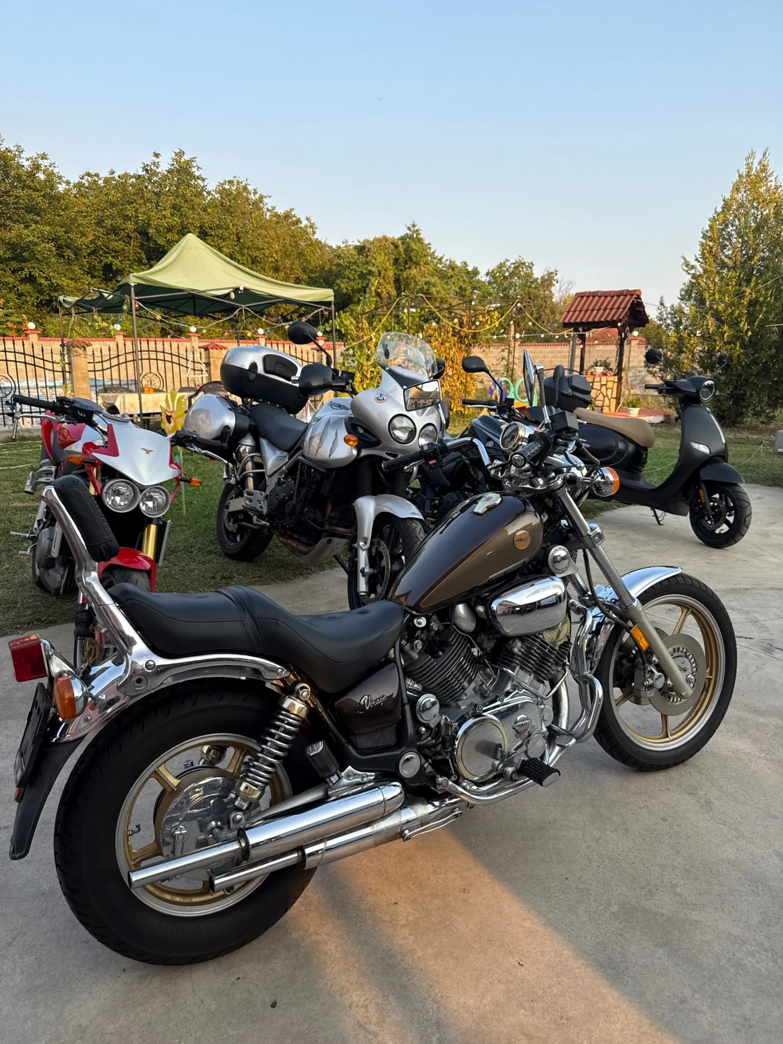 Yamaha Virago 1000, снимка 4 - Мотоциклети и мототехника - 56062187