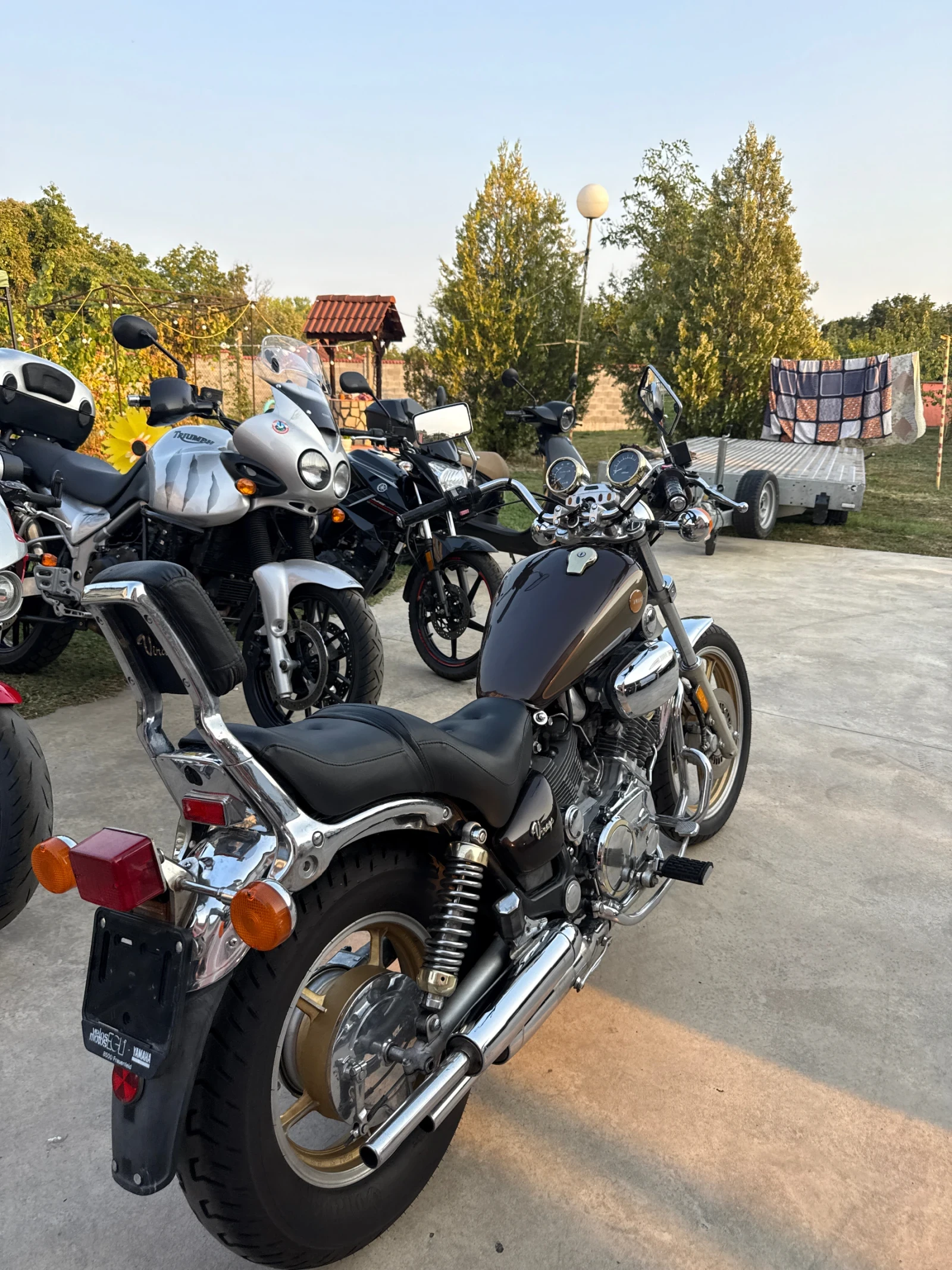 Yamaha Virago 1000, снимка 5 - Мотоциклети и мототехника - 56062187