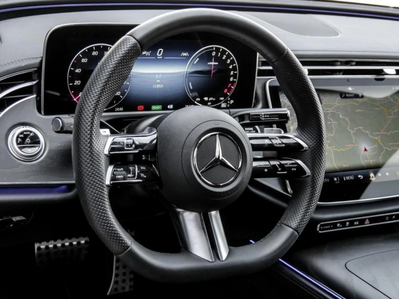 Mercedes-Benz E 400 e AMG 4-MATIC PLUG-IN HYBRID PANORAMA 360 , снимка 9 - Автомобили и джипове - 51951048
