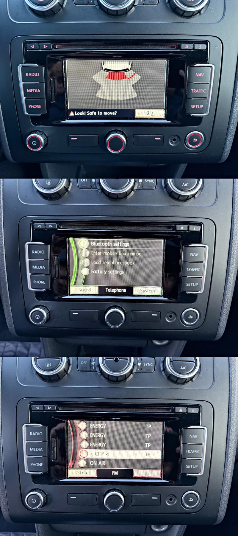 VW Touran 1.6TDI DSG НАВИ 6+ 1М, снимка 12 - Автомобили и джипове - 53263177