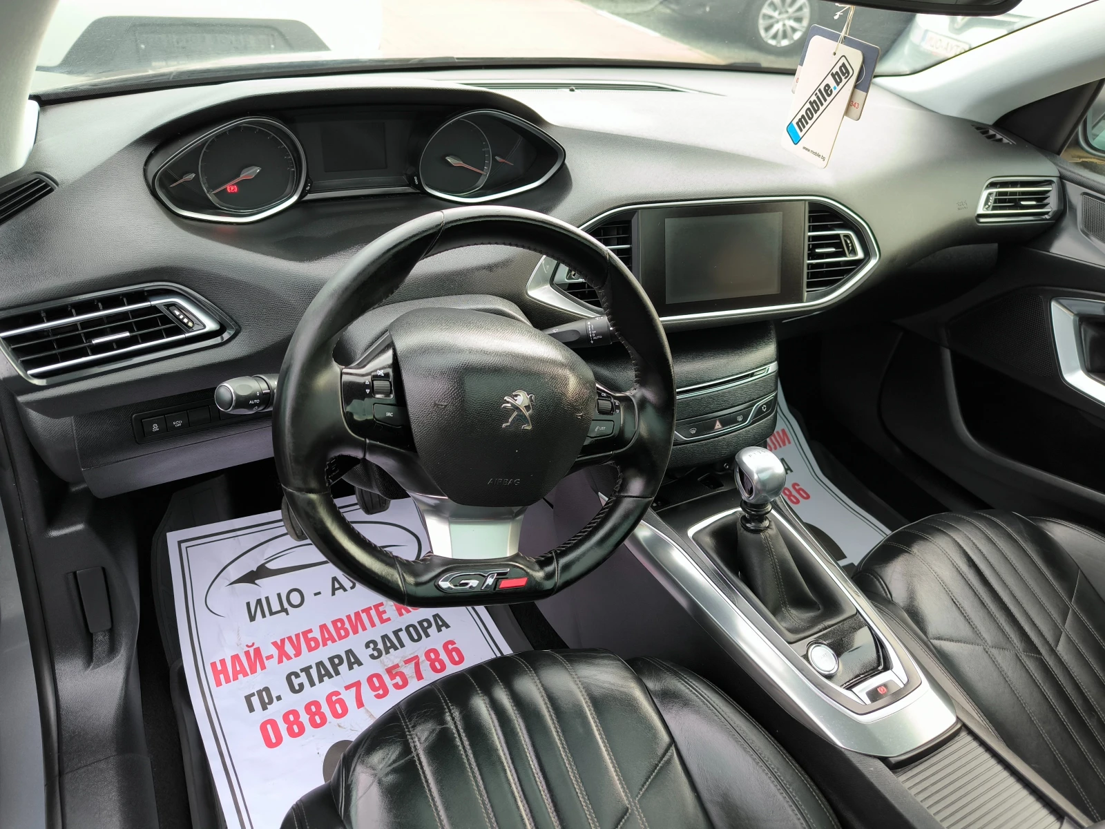 Peugeot 308 1, 6HDi-116k.c.6cko�.����, ����, �������, GT-Laine | Mobile.bg � ����������� 8