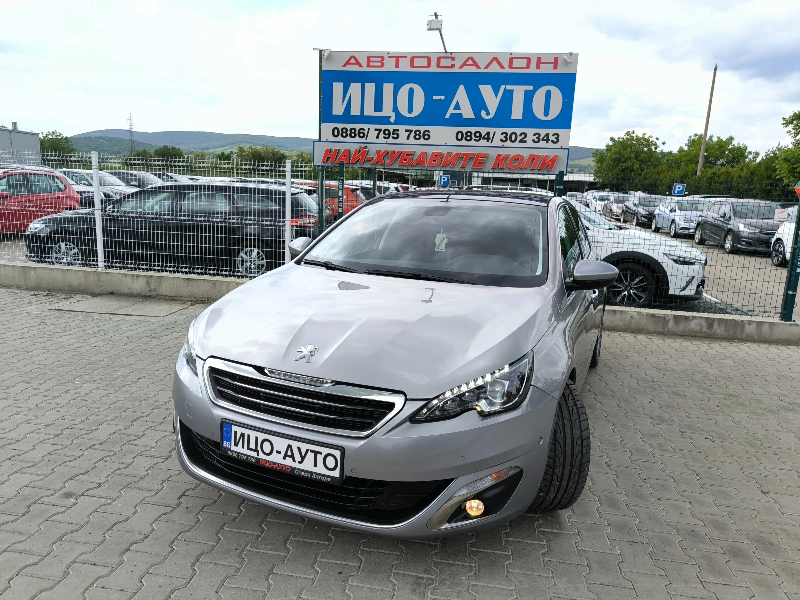 Peugeot 308 1, 6HDi-116k.c.6ckoр.КОЖА, НАВИ, ПАНОРАМ, GT-Laine
