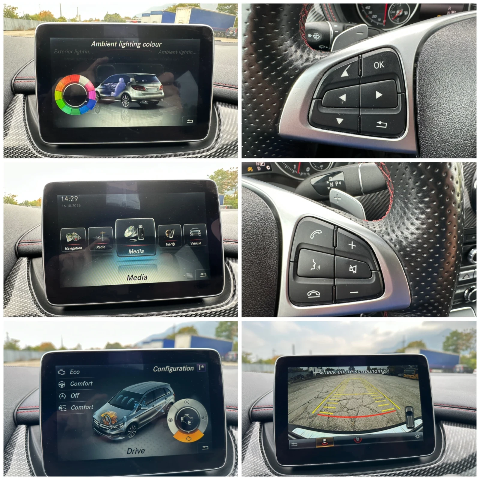 Mercedes-Benz B 250 AMG 211к.с. TURBO, снимка 6 - Автомобили и джипове - 55713766