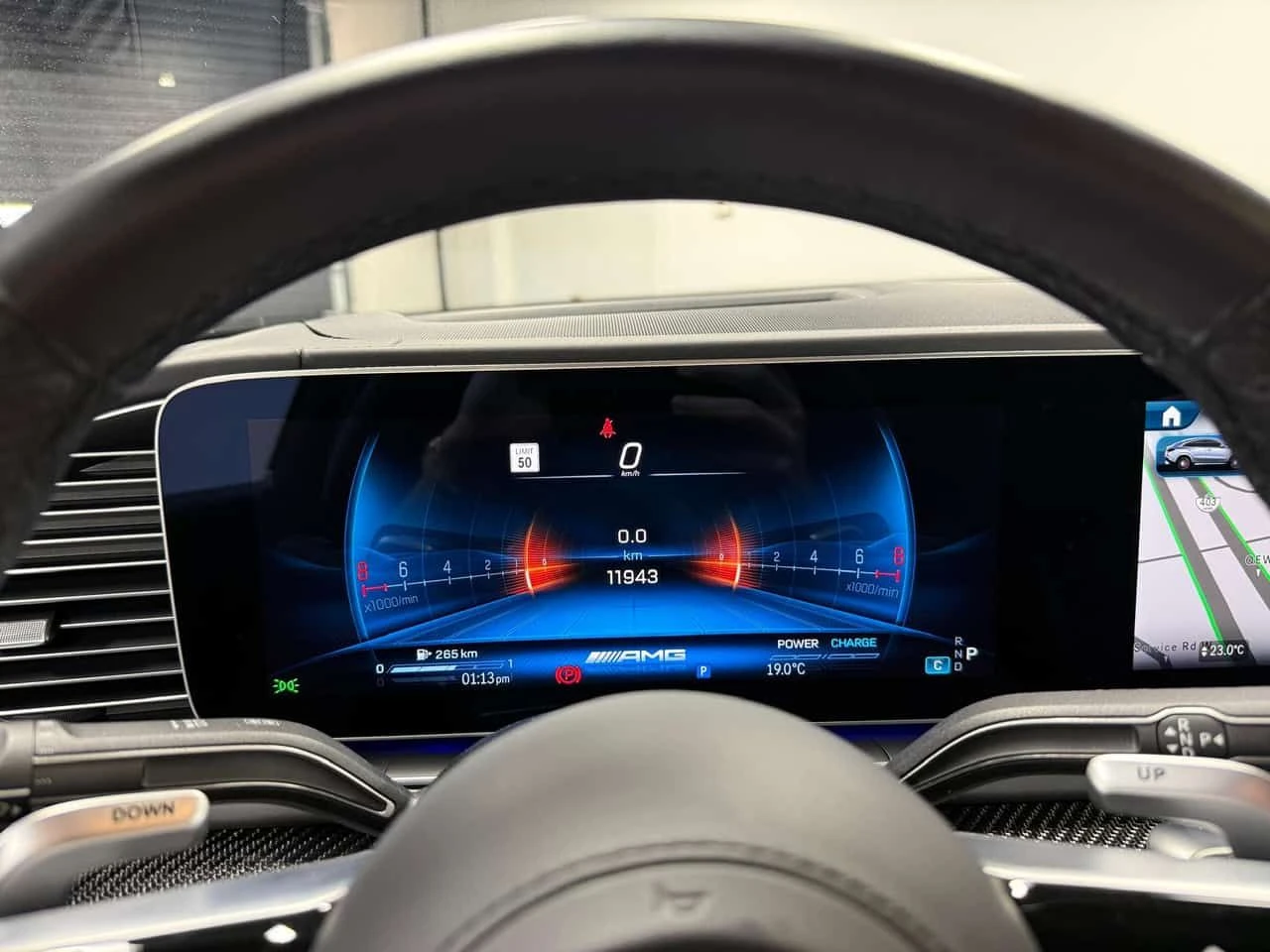 Mercedes-Benz GLE * AMG 63 S * MASSAGE* HEAD-UP* CARBON* 360* , снимка 8 - Автомобили и джипове - 53950425