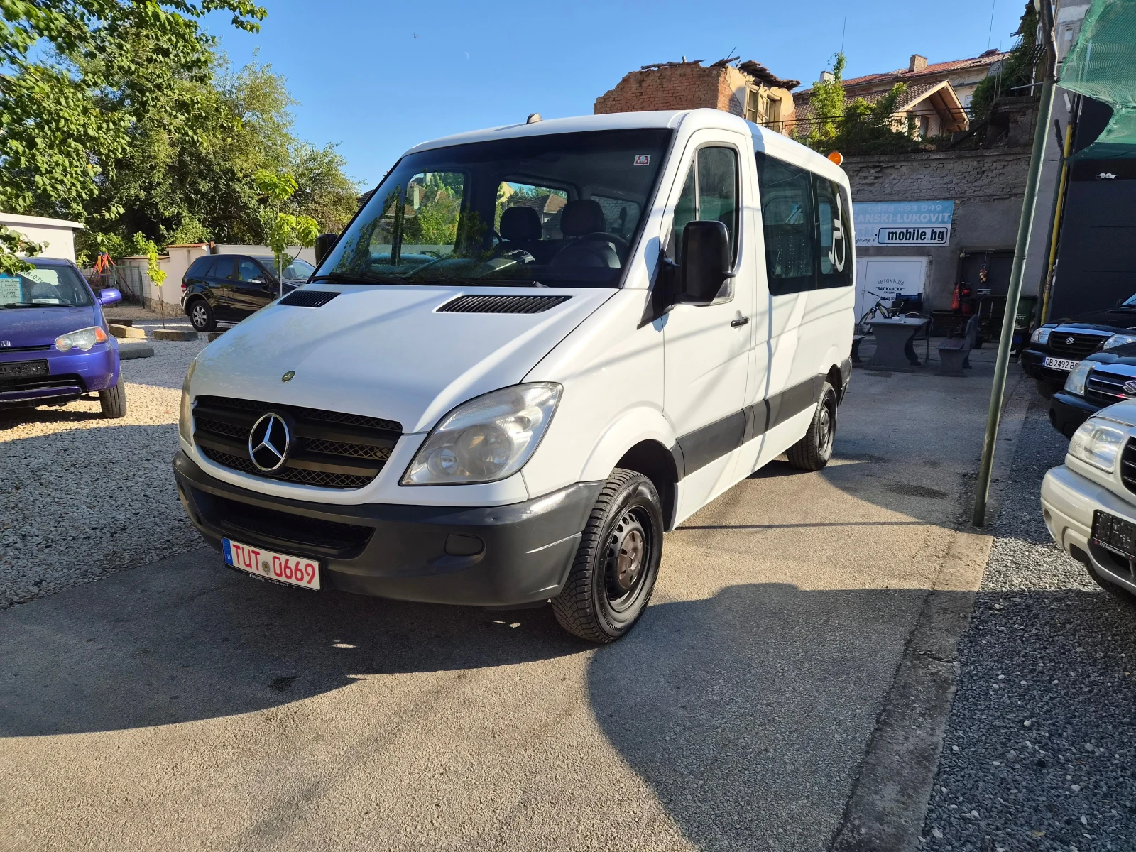 Mercedes-Benz Sprinter РАМПА--ТОП СЪСТОЯНИЕ, снимка 5 - Бусове и автобуси - 56132470