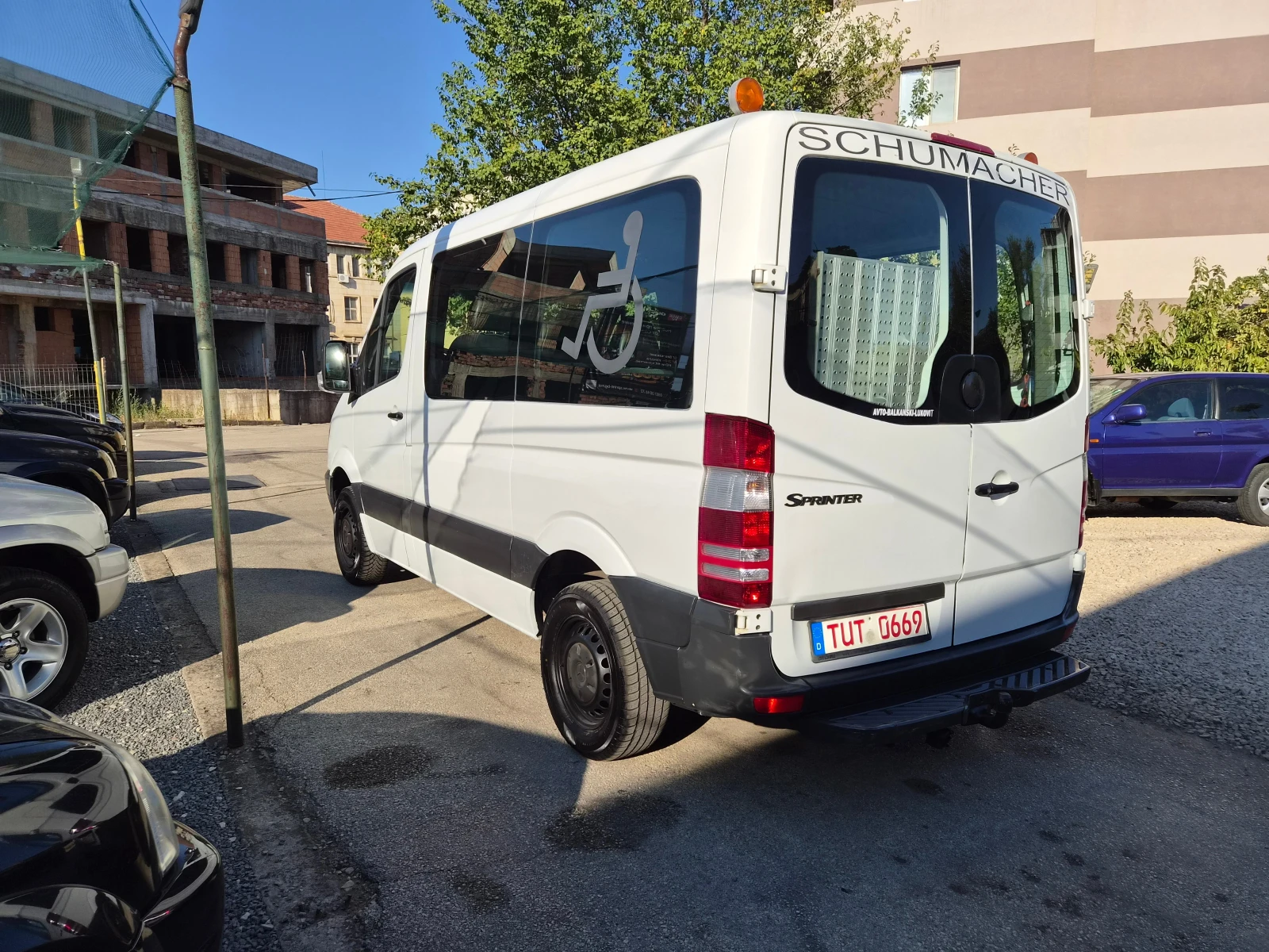 Mercedes-Benz Sprinter РАМПА--ТОП СЪСТОЯНИЕ, снимка 7 - Бусове и автобуси - 56132470