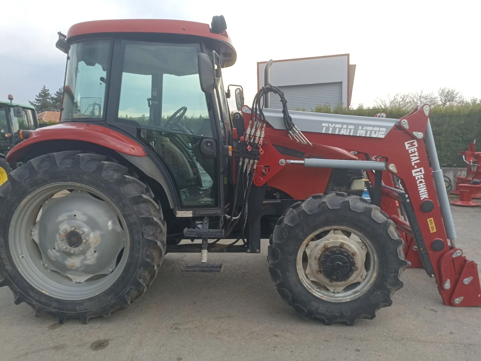 Трактор CASE IH JX 90, снимка 5 - Селскостопанска техника - 54671978