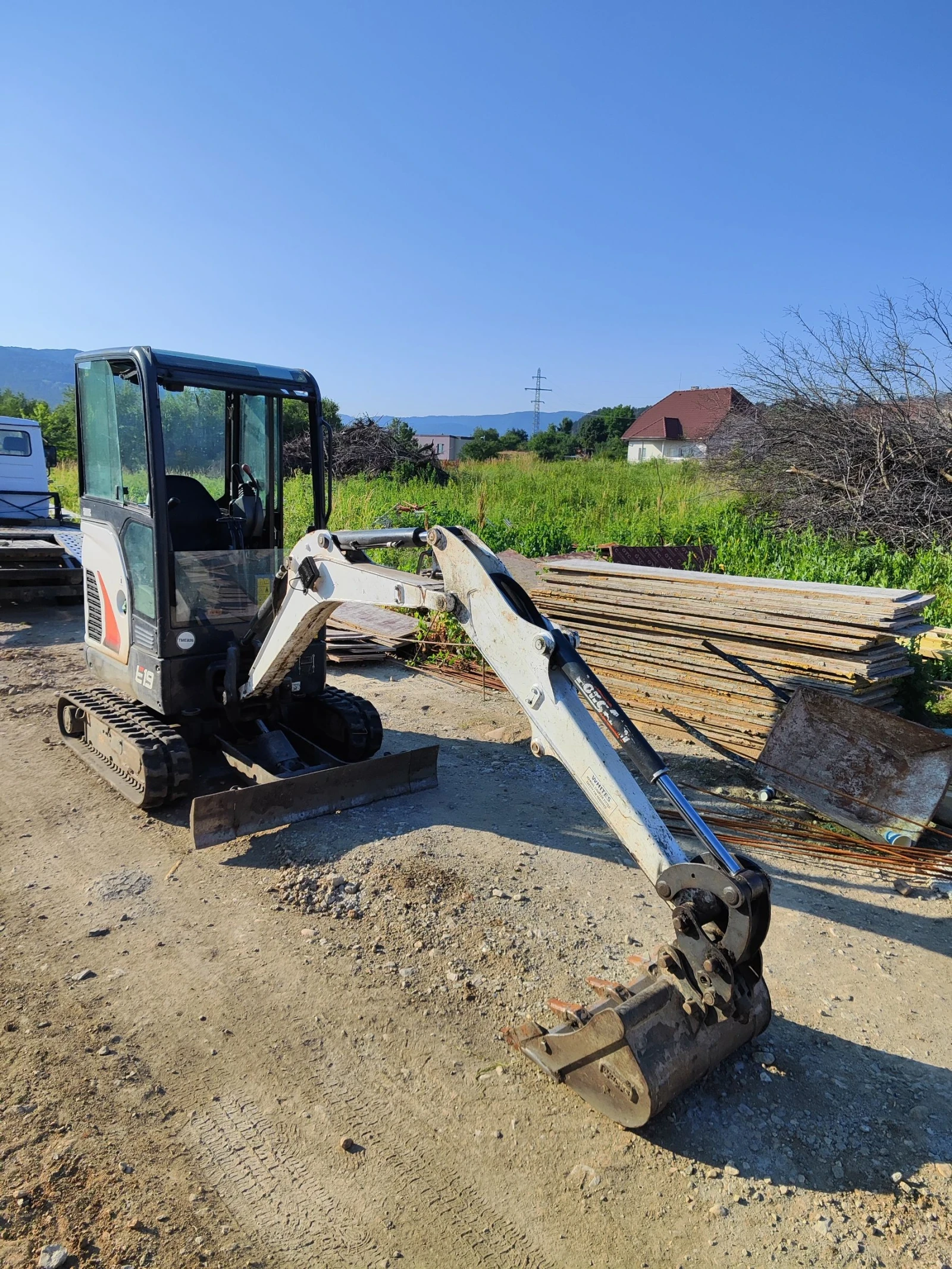 Багер Bobcat E19 Е 19, снимка 3 - Индустриална техника - 54993224