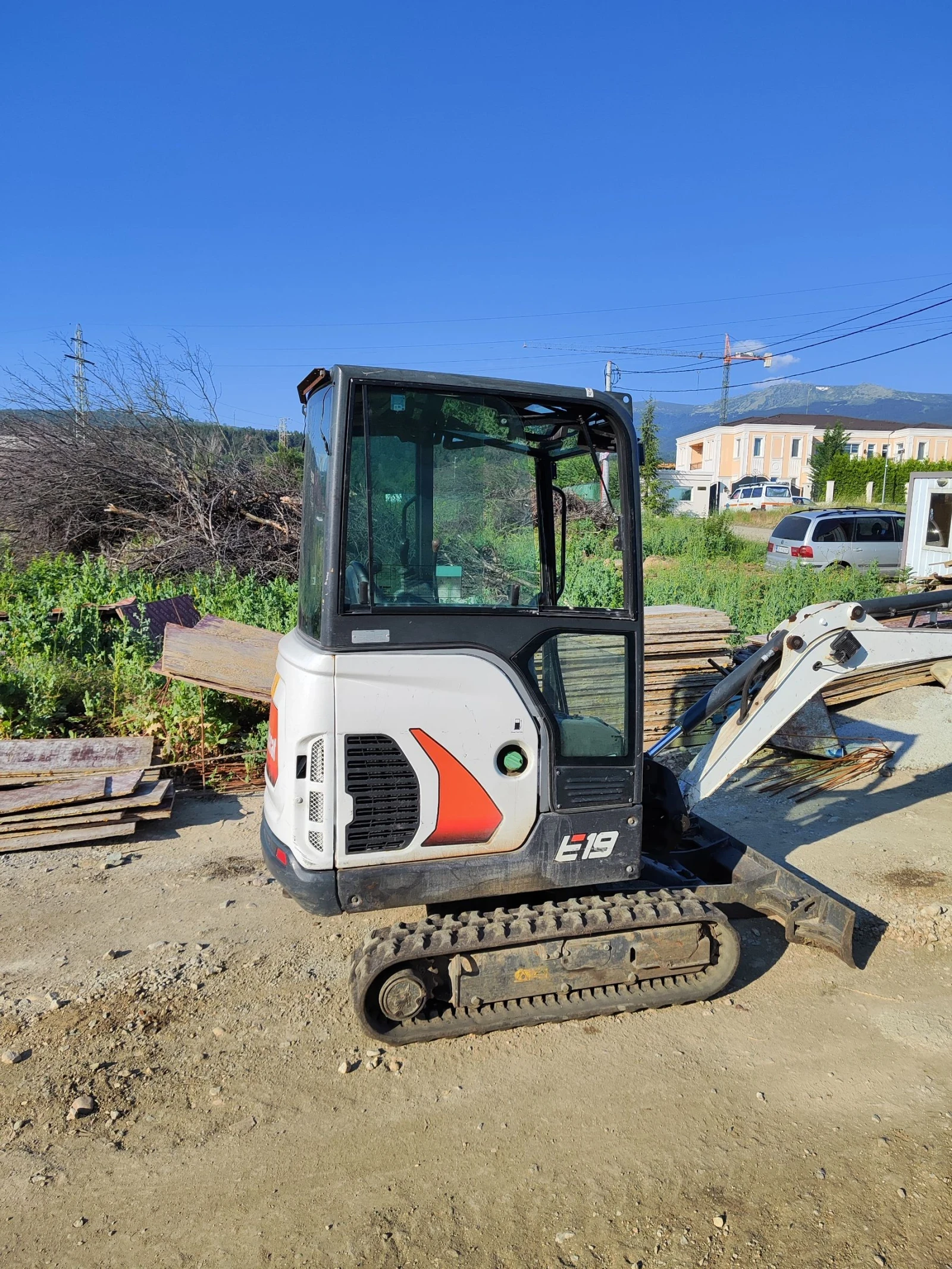 Багер Bobcat E19 Е 19, снимка 2 - Индустриална техника - 54993224