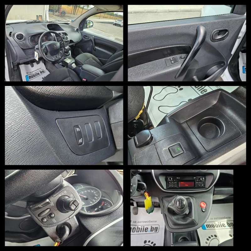 Renault Kangoo 1.5DCI 90k.c MAXI VAN N1, снимка 17 - Автомобили и джипове - 46464166