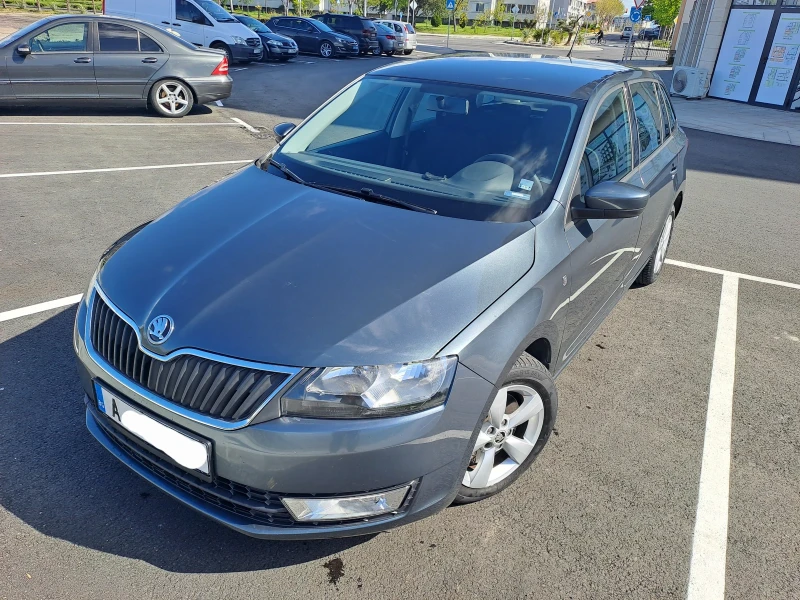 Skoda Rapid 1, 6 TDI автоматик, снимка 2 - Автомобили и джипове - 51484818