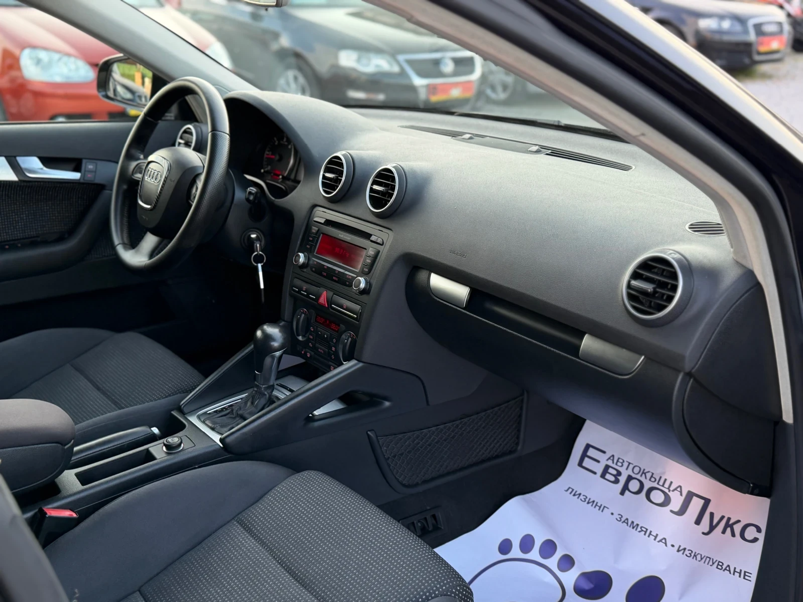 Audi A3 1.9TDI 105кс АВТОМАТИК МУЛТИ-ВОЛАН ПОДГРЕВ, снимка 15 - Автомобили и джипове - 55198845