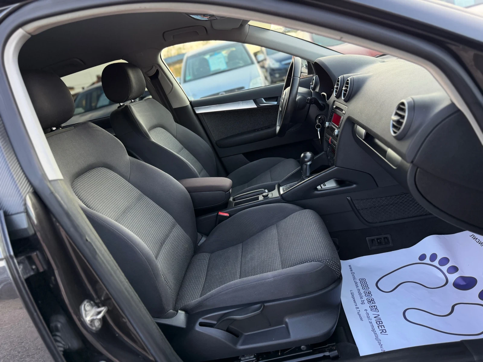 Audi A3 1.9TDI 105кс АВТОМАТИК МУЛТИ-ВОЛАН ПОДГРЕВ, снимка 14 - Автомобили и джипове - 55198845