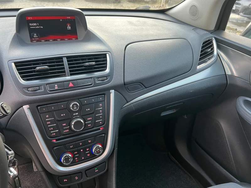 Opel Mokka 1.7CDTI-130к.с./Start-stop/EURO5B/Кожа/ Автопилот, снимка 13 - Автомобили и джипове - 51474857