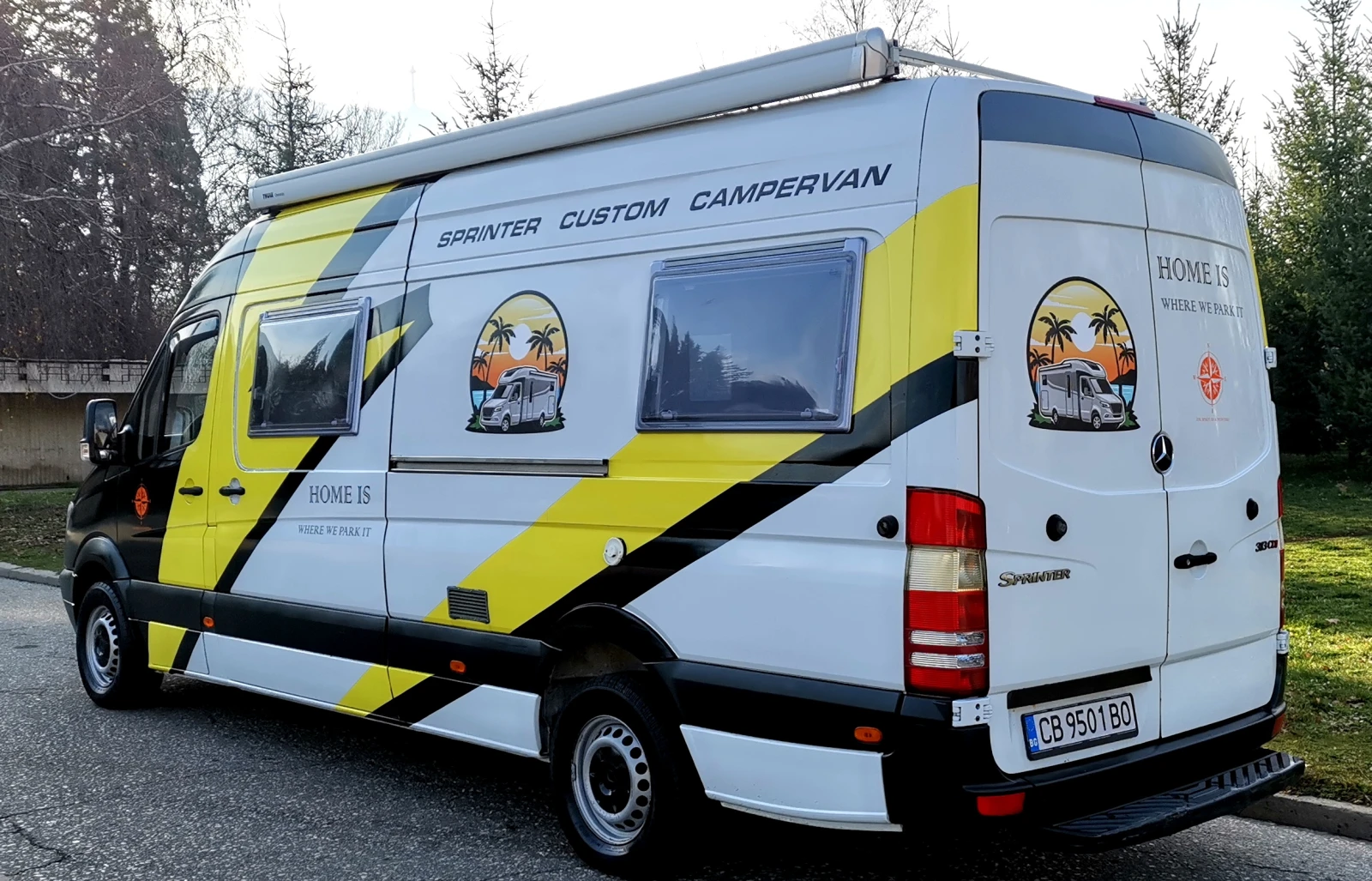 Кемпер Mercedes-Benz SPRINTER 313 CDI CAMPERVAN, 5 местен, снимка 3 - Каравани и кемпери - 56136115