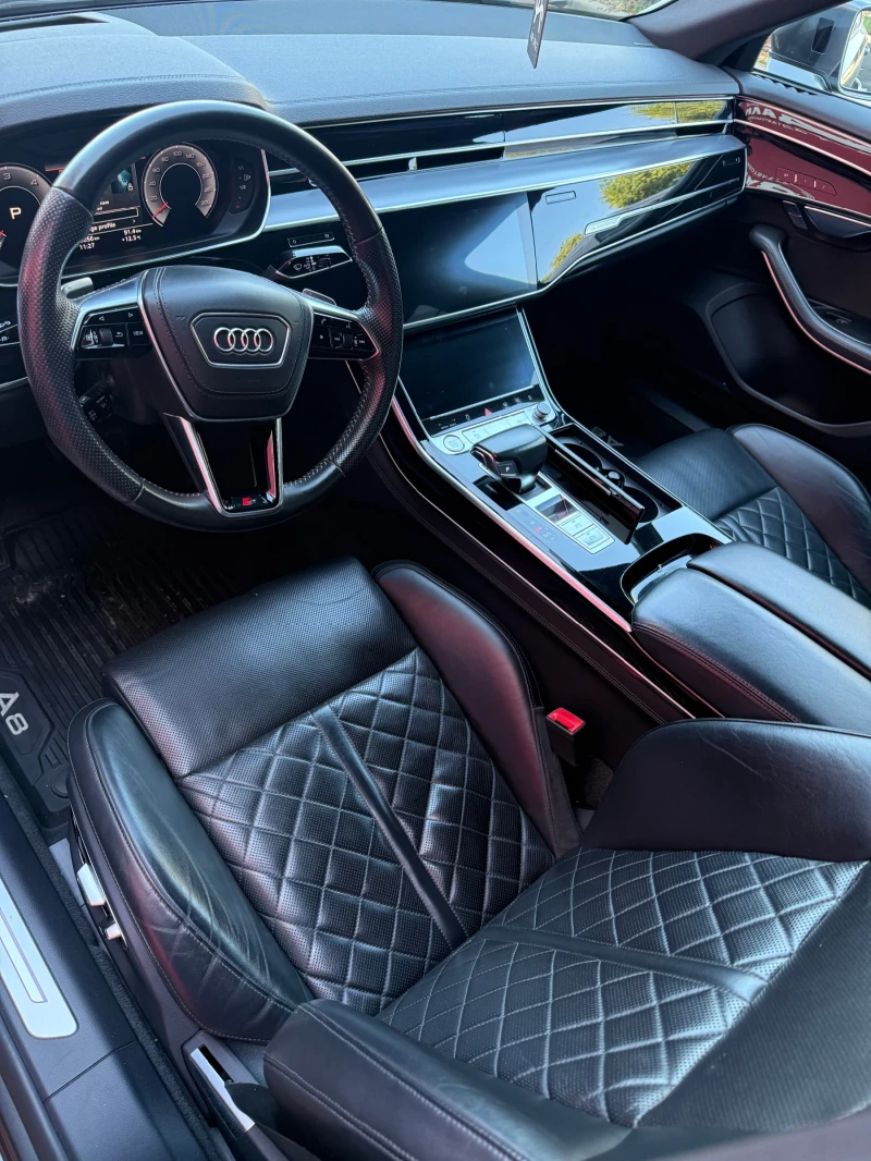 Audi A8 50 TDI* 3XS-LINE* 3xTV* 360* MATRIX* B&O* PANO S8-, снимка 12 - Автомобили и джипове - 52391669
