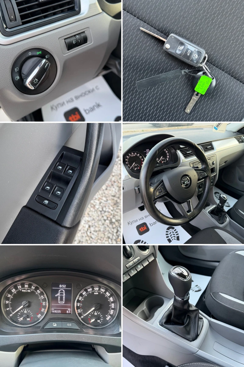 Skoda Rapid 1.6TDI, снимка 14 - Автомобили и джипове - 53012753