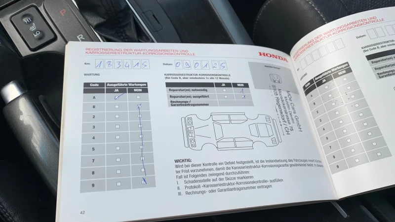 Honda Accord 2.2d* 150hp* Швейцария - 15500 лв. - 52384352 | Car24.bg