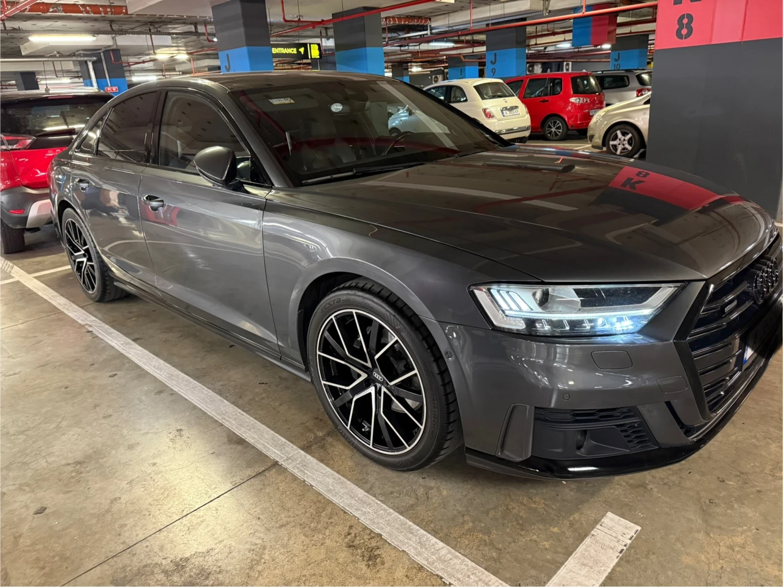 Audi A8 50 TDI* 3XS-LINE* 3xTV* 360* MATRIX* B&O* PANO S8- - изображение 8