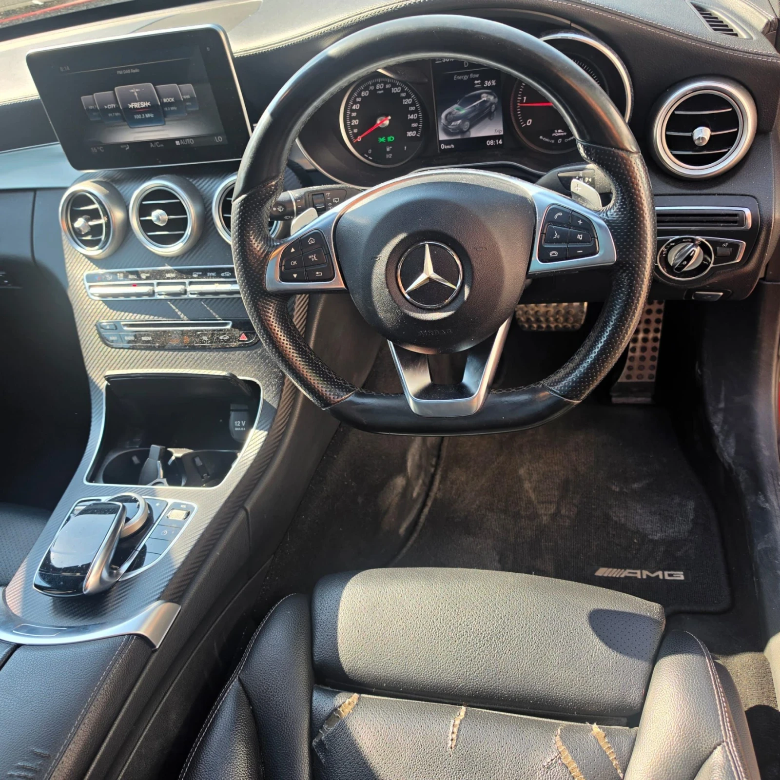Mercedes-Benz C 300 D hybrid AMG packet комби, снимка 11 - Автомобили и джипове - 55613583