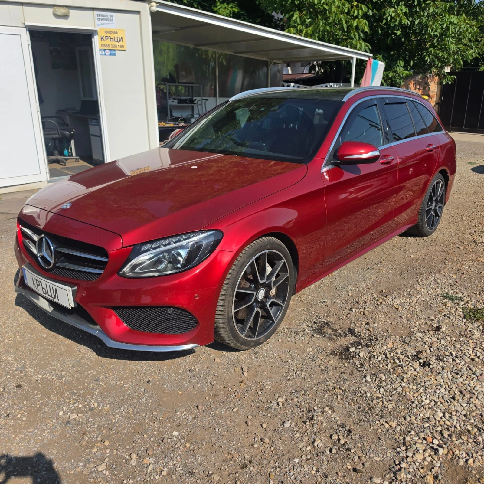 Mercedes-Benz C 300 D hybrid AMG packet комби