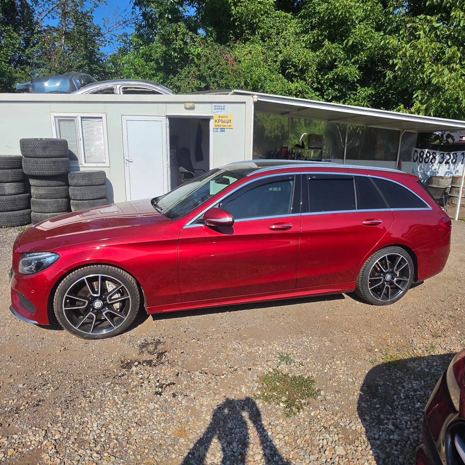 Mercedes-Benz C 300 D hybrid AMG packet комби, снимка 4 - Автомобили и джипове - 55613583
