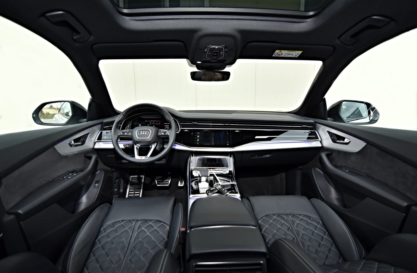 Audi SQ8 4.0 V8T B&O RS-SITZE CARBON 23-RS 360 NIG-VIS - изображение 7