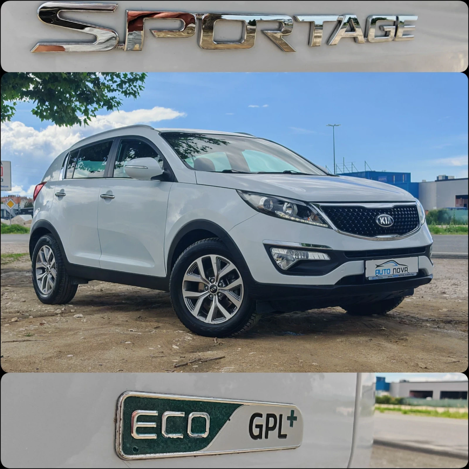 Kia Sportage 1.6 БЕНЗИН 135 К.С. ГАЗ!ECO GPL+ FACE!169 000 КМ!, снимка 16 - Автомобили и джипове - 54782638