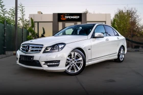 Mercedes-Benz C 200 AMG -ГАРАНЦИЯ- БЯЛА ПЕРЛА - РЕАЛНИ КИЛОМЕТРИ, снимка 1