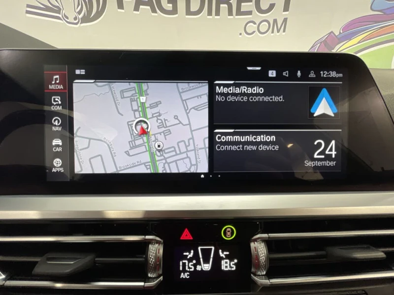 BMW M3 * COMPETITION* XDRIVE* АвтоКредит* (ЦЕНА ДО БГ), снимка 11 - Автомобили и джипове - 52585145