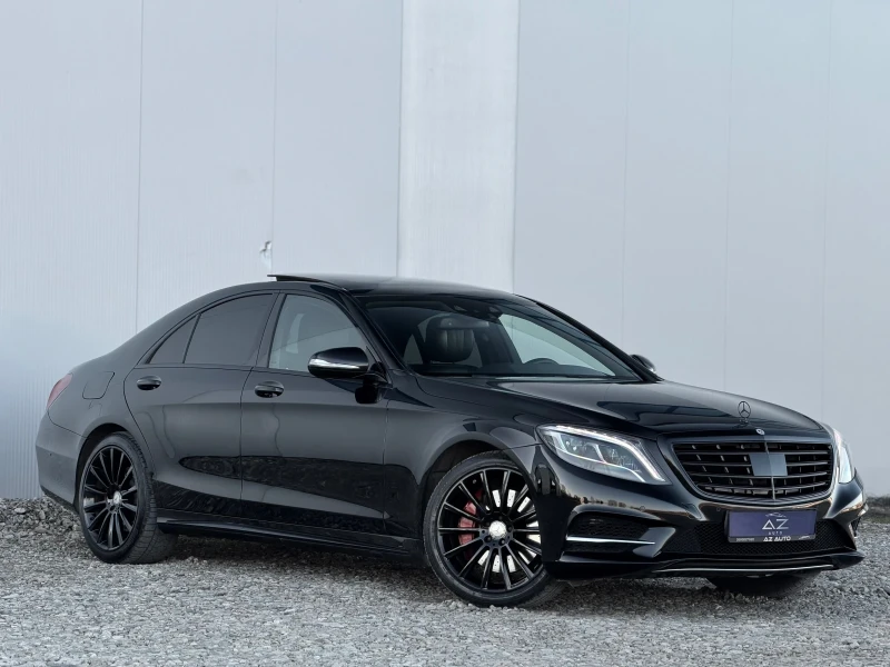 Mercedes-Benz S 350 Фабричен AMG пакет/ Панорама/ Сервизна История, снимка 3 - Автомобили и джипове - 52817935
