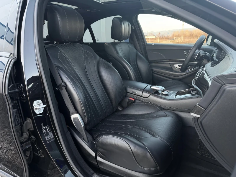 Mercedes-Benz S 350 Фабричен AMG пакет/ Панорама/ Сервизна История, снимка 14 - Автомобили и джипове - 52817935