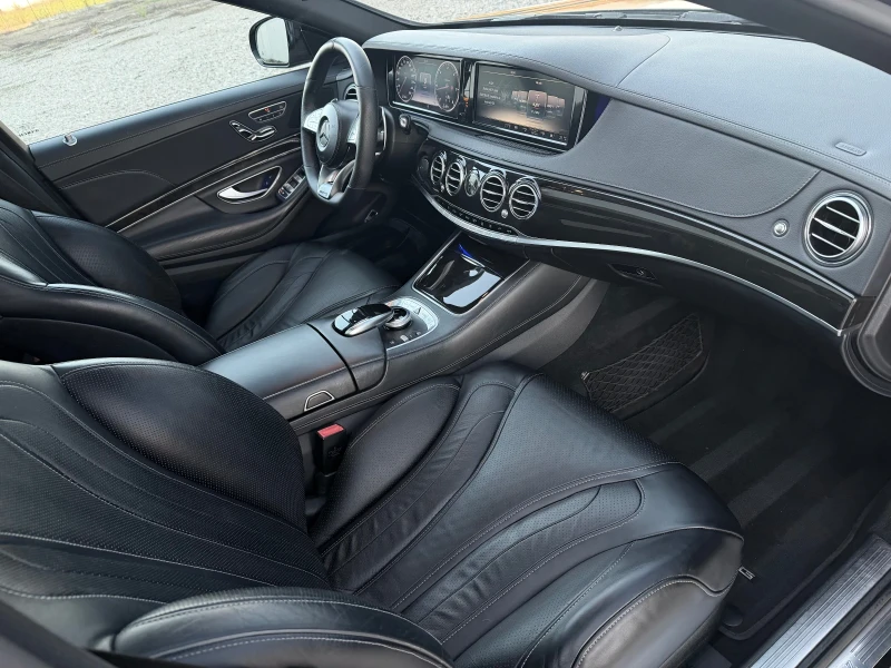 Mercedes-Benz S 350 Фабричен AMG пакет/ Панорама/ Сервизна История, снимка 13 - Автомобили и джипове - 52817935