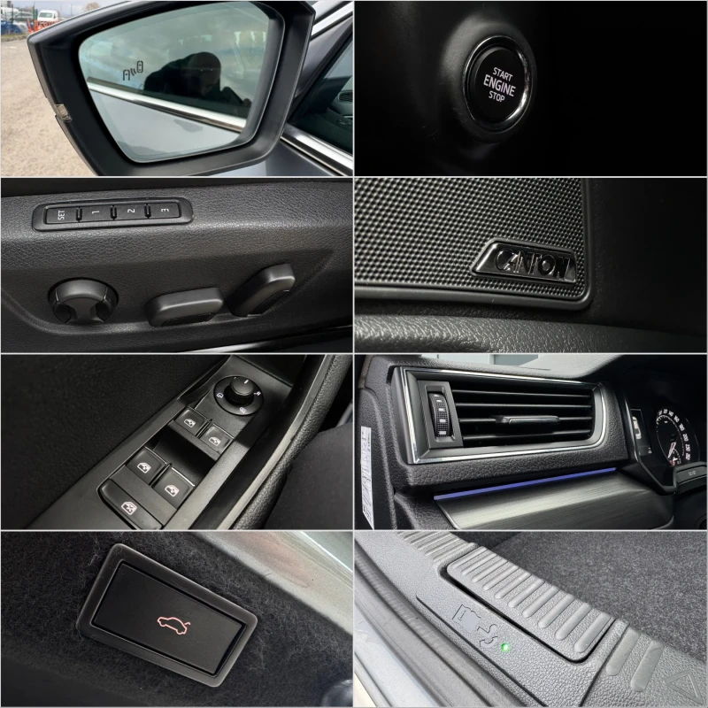 Skoda Superb 2.0TDI 190к.с/DSG/FULL!!!, снимка 17 - Автомобили и джипове - 53569866