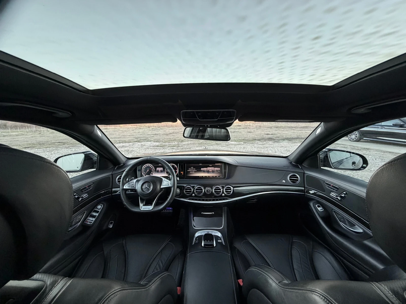 Mercedes-Benz S 350 Фабричен AMG пакет/ Панорама/ Сервизна История - изображение 9