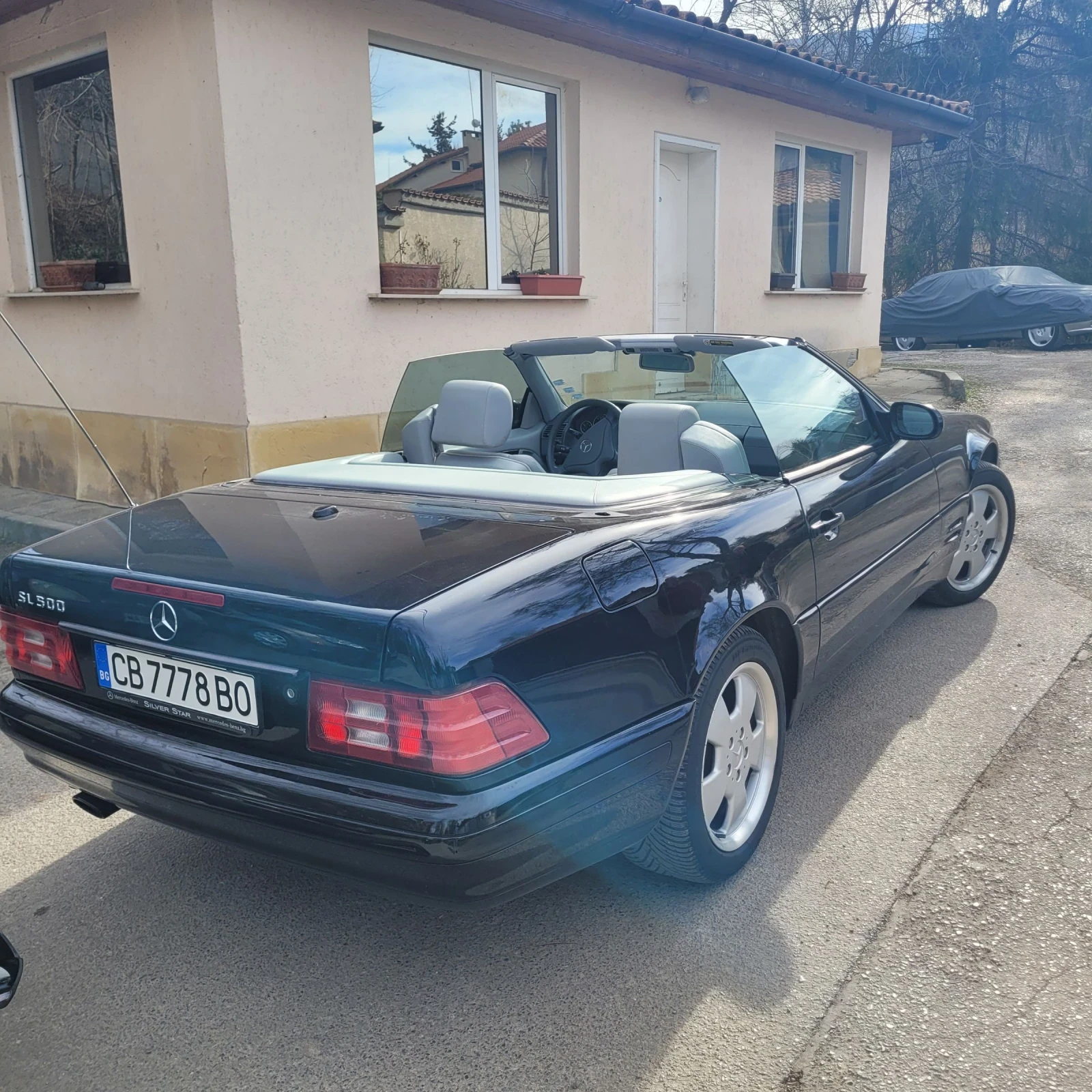 Mercedes-Benz SL 500 M113 carfax , снимка 16 - Автомобили и джипове - 54138316