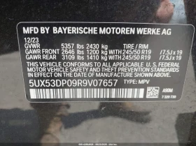 BMW X3 2.0L I-4 DI, DOHC, VVT, TURBO, 248HP All Wheel - 45700 лв. - 28252078 15
