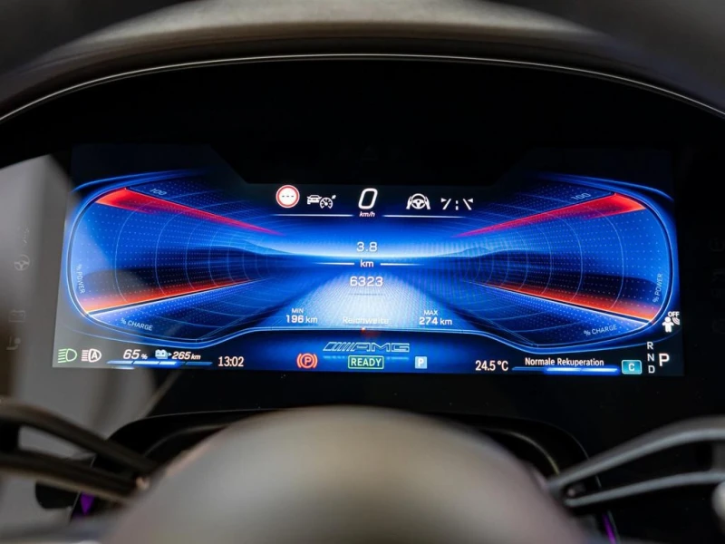 Mercedes-Benz EQE 53AMG* SUV* 4M* HYPERSCREEN* HEAD-UP* DISTR* BURM-, снимка 7 - Автомобили и джипове - 52000351